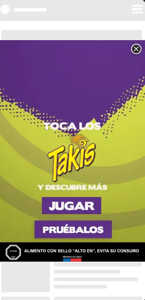 Gaming Ad format example